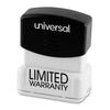 Universal Recycled Custom Micropore Stamp, Preinked, 1 x 1 3/4