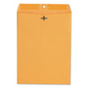 Universal Kraft Clasp Envelope, #90, Square Flap, Clasp/Gummed Closure, 9 x 12, Brown Kraft, 100/Box