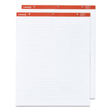 Universal Easel Pads/Flip Charts, Presentation Format (1" Rule), 50 White 27 x 34 Sheets, 2/Carton