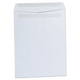 Universal Self-Stick Open-End Catalog Envelope, #13 1/2, Square Flap, Self-Adhesive Closure, 10 x 13, White, 100/Box
