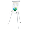 Universal 3-Leg Telescoping Easel with Pad Retainer, Adjusts 34