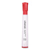 Universal Dry Erase Marker, Broad Chisel Tip, Red, Dozen