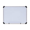 Universal Magnetic Steel Dry Erase Board, 24 x 18, White, Aluminum Frame