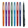 Universal Porous Point Pen, Stick, Medium 0.7 mm, Assorted Ink and Barrel Colors, 8/Pack