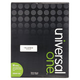 Universal Deluxe Clear Labels, Inkjet/Laser Printers, 1 x 2.63, Clear, 30/Sheet, 50 Sheets/Box