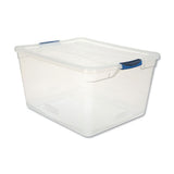 Rubbermaid Clever Store Basic Latch-Lid Container, 71 qt, 18.63