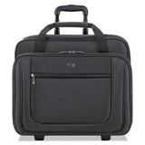 Solo Classic Rolling Case, Fits Devices Up to 17.3", Polyester, 17.5 x 9 x 14, Black