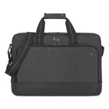 Solo Urban Slimbrief, Fits Devices Up to 15.6", Polyester, 16" x 3" x 11.5", Gray