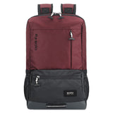 Solo Draft Backpack, Fits Devices Up to 15.6", Nylon, 6.25 x 18.12 x 18.12, Burgundy