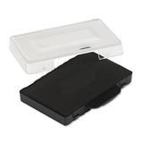 Trodat T5430 Professional Replacement Ink Pad for Trodat Custom Self-Inking Stamps, 1" x 1.63", Black