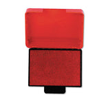 Trodat T5430 Professional Replacement Ink Pad for Trodat Custom Self-Inking Stamps, 1" x 1.63", Red