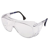 Honeywell Uvex Ultraspec 2001 OTG Safety Eyewear, Clear/Black Frame, Clear Lens