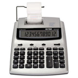 Victor 1212-3A Antimicrobial Printing Calculator, Black/Red Print, 2.7 Lines/Sec