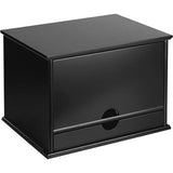 Victor 4720-5 Midnight Black Desktop Organizer - 4720-5