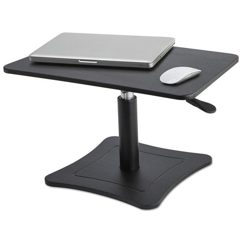 Victor DC230 Adjustable Laptop Stand, 21" x 13" x 12" to 15.75", Black, Supports 20 lbs