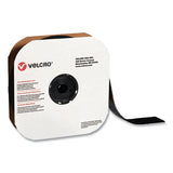 VELCRO Brand Sticky-Back Fasteners, Loop Side, 2" x 75 ft, Black