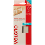 VELCRO&reg; Brand Removable Mounting Tape, 15ft x 3/4in Roll, White - 95179