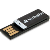 Verbatim 16GB Clip-it USB Flash Drive - Black - 43951