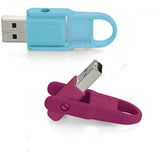 Verbatim 16GB Store 'n' Flip USB Flash Drive - 2pk- Berry, Blue - 70377
