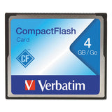 Verbatim CompactFlash Memory Card, 4 GB, Class 4