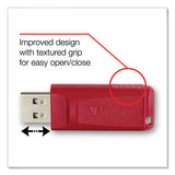 Verbatim Store 'n' Go USB Flash Drive, 4 GB, Red