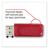 Verbatim Store 'n' Go USB Flash Drive, 64 GB, Red