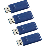 Verbatim 16GB USB Flash Drive - 4pk - Blue - 97275CT