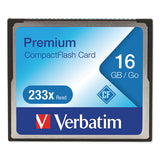 Verbatim 16GB 233X Premium CompactFlash Memory Card