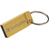 Verbatim 16GB Metal Executive USB 3.0 Flash Drive - Gold - 99104