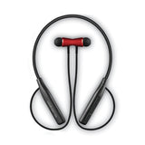 Volkano Aeon+ Series Wireless Bluetooth 5.0 Stereo Earphones with Flexible Headband, Black/Red