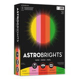 Astrobrights Color Paper -"Vintage" Assortment, 24lb, 8.5 x 11, Assorted Vintage Colors, 500/Ream