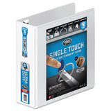 Wilson Jones Ultra Duty D-Ring View Binder with Extra-Durable Hinge, 3 Rings, 3" Capacity, 11 x 8.5, White