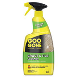 Goo Gone Grout and Tile Cleaner, Citrus Scent, 28 oz Trigger Spray Bottle, 6/CT