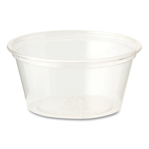 World Centric PLA Clear Cold Cups, Souffle, 2 oz, Clear, 2,000/Carton