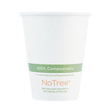 World Centric NoTree Paper Hot Cups, 8 oz, Natural, 1,000/Carton