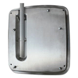 WORLD DRYER VERDEdri Hand Dryer Top Entry Adapter Kit, 14.38l x 1.25w x 13.5h, Stainless