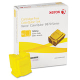 Xerox 108R00952 Solid Ink Stick, 17,300 Page-Yield, Yellow, 6/Box