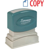 Xstamper Red/Blue COPY Title Stamp - 2022
