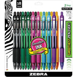 Zebra Pen Z-Grip Retractable Ballpoint Pens - 22208
