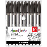 Zebra Pen Doodler'z Gel Stick Pens - 41910