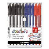 Zebra Pen Doodler'z Gel Stick Pens - 41970