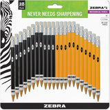 Zebra Pen Push Eraser No. 2 Mechanical Pencils - 51391